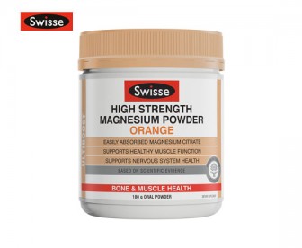Swisse 强效镁元素补充营养粉 橙子味 180克 Swisse 强效镁元素补充营养粉 橙子味 180克